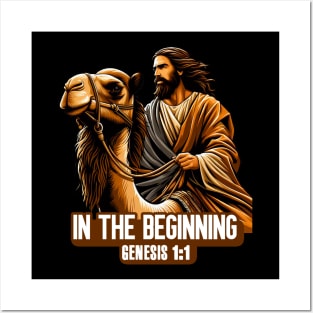 Genesis 1:1  In The Beginning Posters and Art